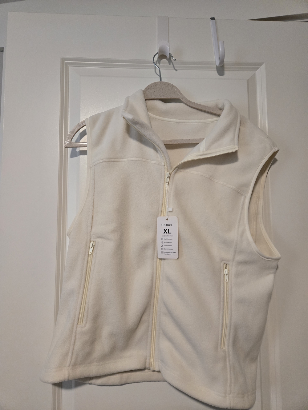 Fleece Zip Vest - Women's Sleeveless Layering Piece